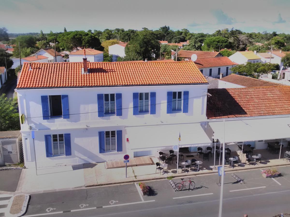 Les Bains Boyardville - Hotel Et Restaurant Exteriör bild